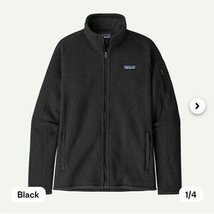 Patagonia Women's Better Sweater® Fleece Jacket Black XS